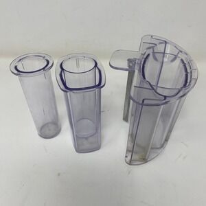 KitchenAid KFP0922 Food Processor Pusher 3-Piece Set Clear Replacement